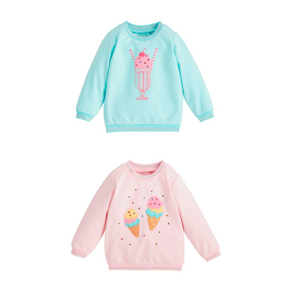 Pink Sparkle Toddler Sweatshirt