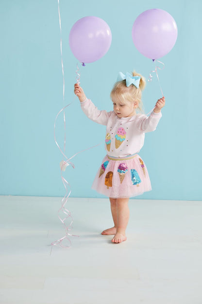 Pink Sparkle Toddler Sweatshirt