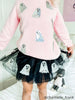 Ghost Sparkle Toddler Sweatshirt
