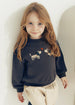 Pullover - Girl Puppy Sweatshirt 4407