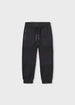 Ottoman knit pants - pizarra