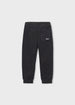 Ottoman knit pants - pizarra