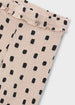 Rib knit flare leggings - Quinoa vig