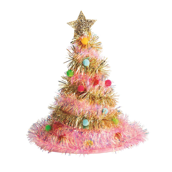 Singing Tinsel Tree Hat