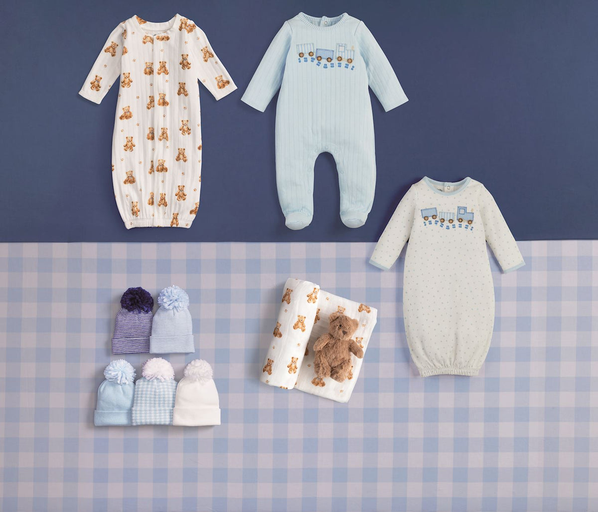 Baby Boy Knit Hats