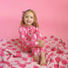 Draven Pink Ghost RUFFLE TWO PIECE Bamboo Halloween Lounge Set: 8