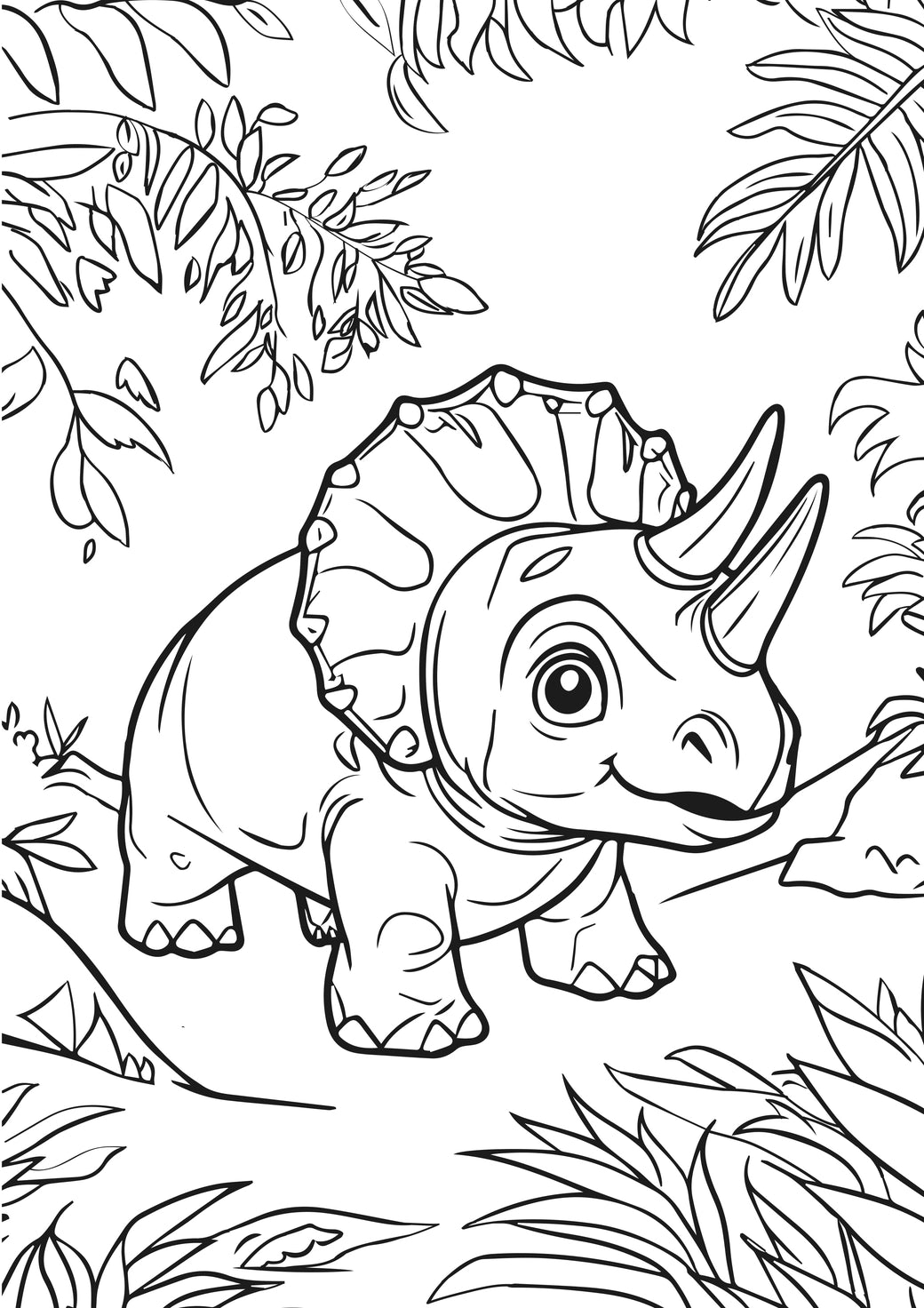 Dino-Mite - Xxl Coloring Book