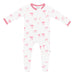 Zippered Footie in Bow