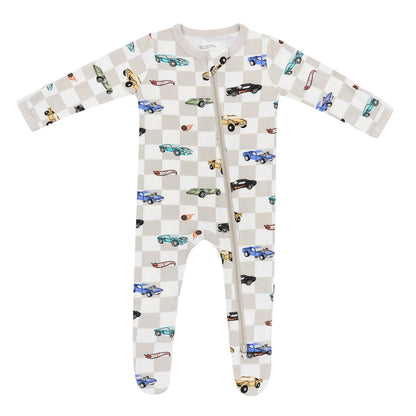 Zippered Footie in Fast and Fierce
