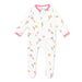 Zippered Footie in Tulip