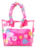 Puffy Flowers Clear Tote 2-PIECE Set