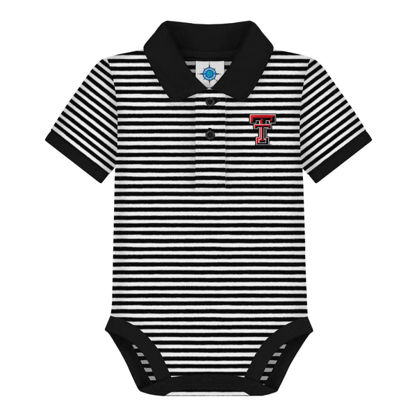 Texas Tech Red Raiders Striped Infant Bodysuit