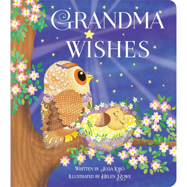 Grandma Wishes Keepsake Padded Board Book