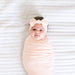 Knit Headband Bow - Blush