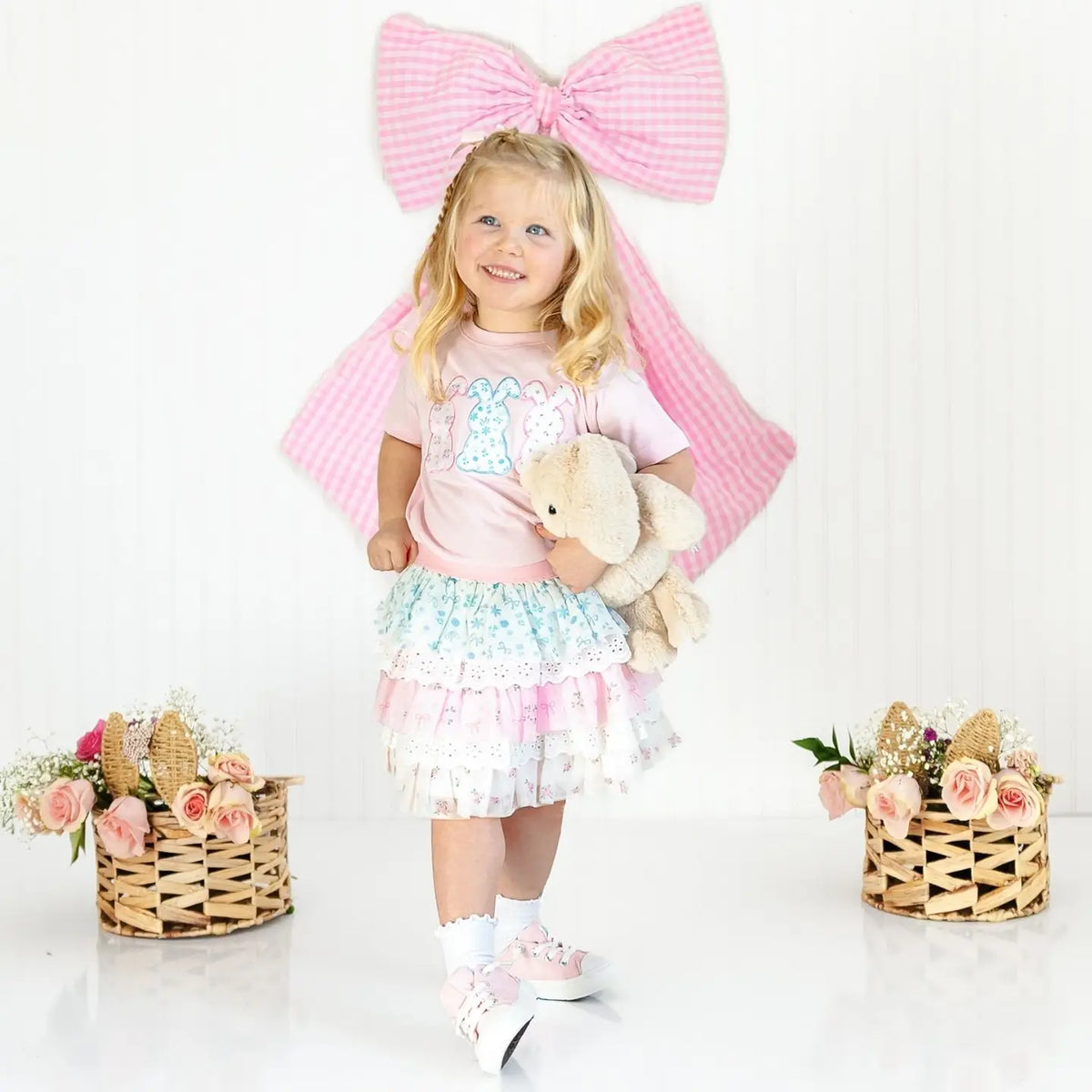 Floral & Lace Tiered Tutu