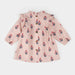Poppy Print on Rose Brushed Twill Dress Set