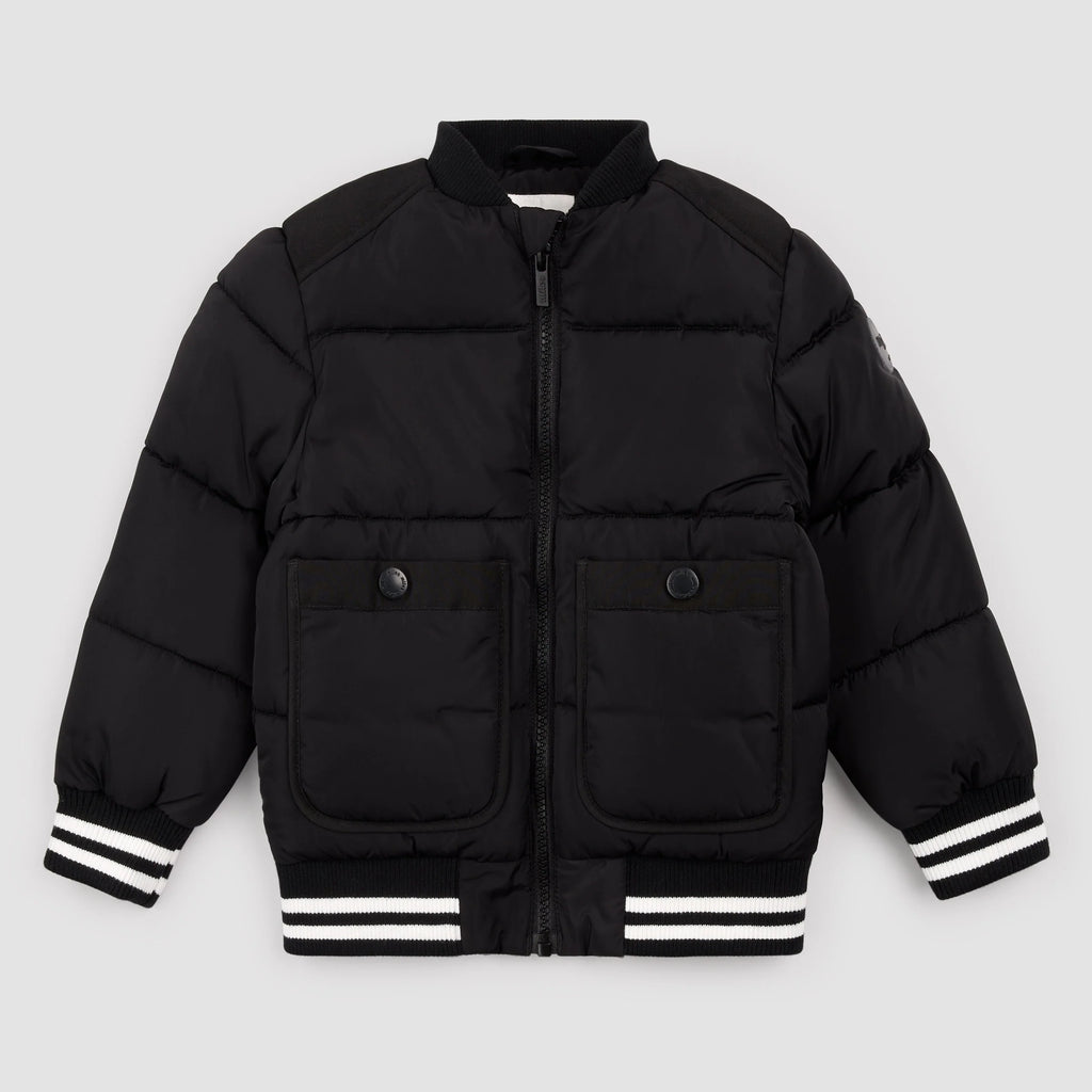 Miles Mid-Weight Puffer in Onyx