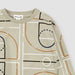 Gymnasium Print on Stone Sweatshirt