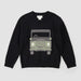 Off-Roader Intarsia Black Sweater