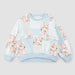 Floral Patchwork Print on Celestial Sweatshirt