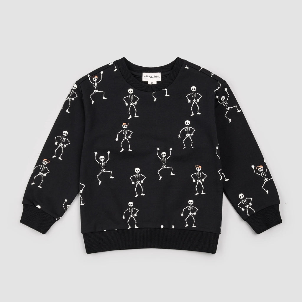 Dancing Glow-in-the-Dark Skeletons Sweatshirt