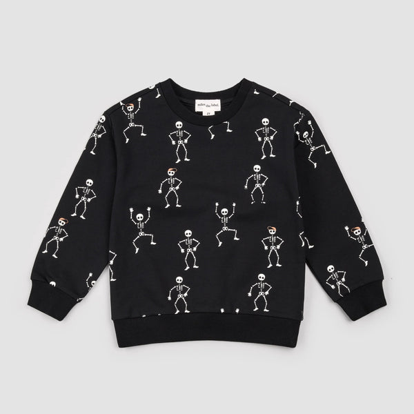 Dancing Glow-in-the-Dark Skeletons Sweatshirt