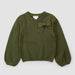 Winter Moss Bow Sweater