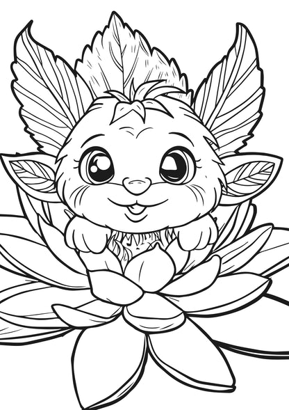 Fairyland Fun- Xxl Coloring Book