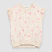 Gummy Bears on Ivory Ruffled Top