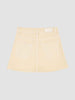 Jenny Mini Skirt - Manilla Corduroy