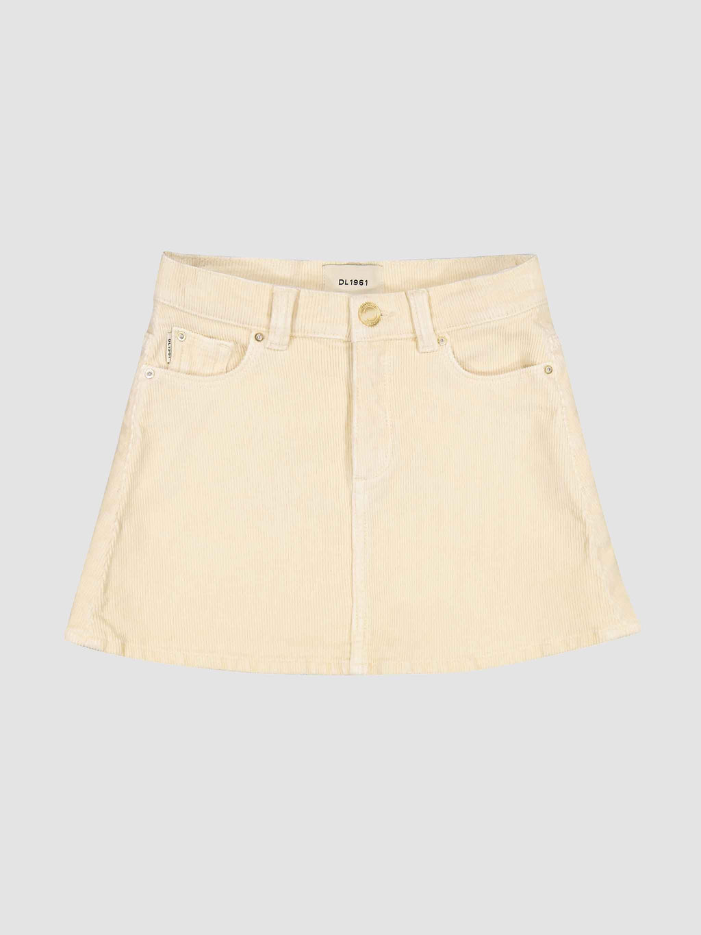 Jenny Mini Skirt - Manilla Corduroy