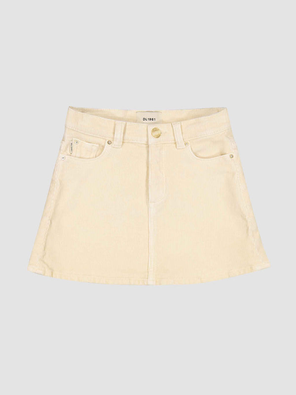 Jenny Mini Skirt - Manilla Corduroy