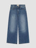 Nini Wide Leg Low Rise Jeans - Blue Harbor