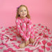 Draven Pink Ghost RUFFLE TWO PIECE Bamboo Halloween Lounge Set: 8