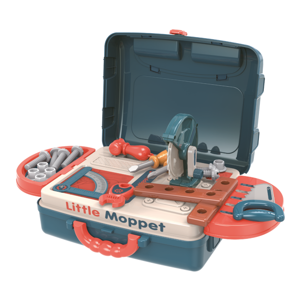 little moppet carry case play set - tool set