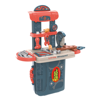 little moppet carry case play set - tool set