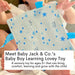 Baby Boy Newborn Hospital Blanket Blue/Pink Tag Lovey Toy