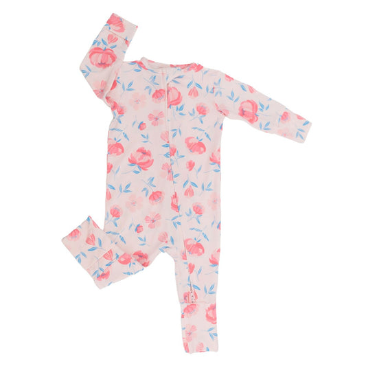 Convertible Romper - Peony Pink