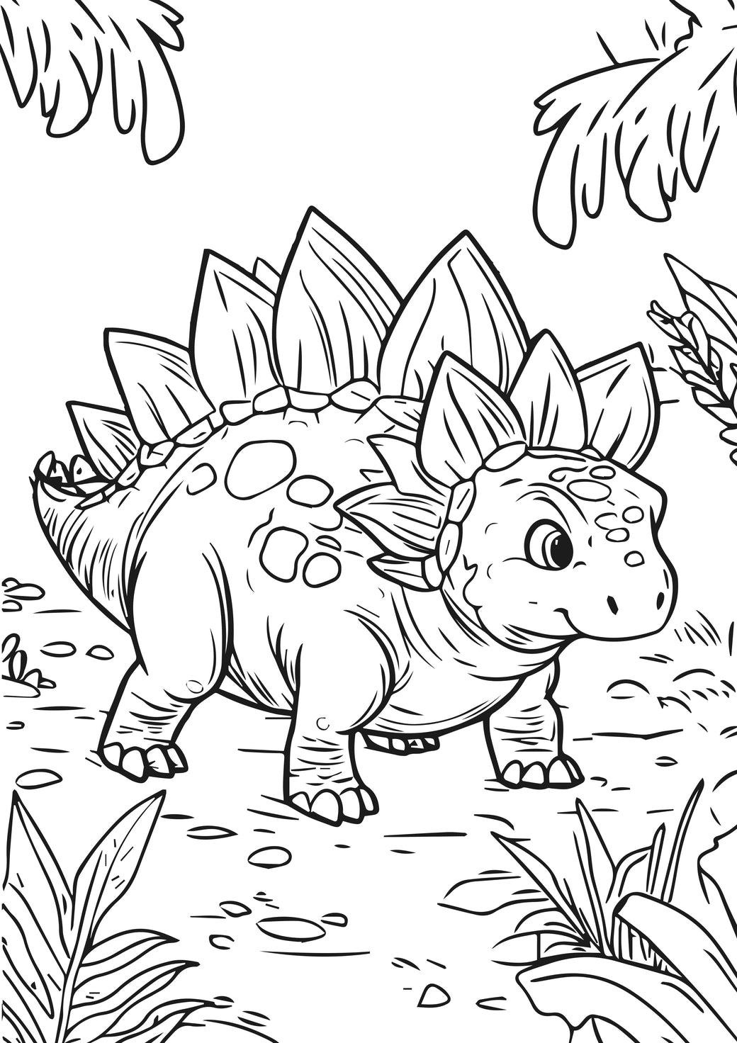 Dino-Mite - Xxl Coloring Book
