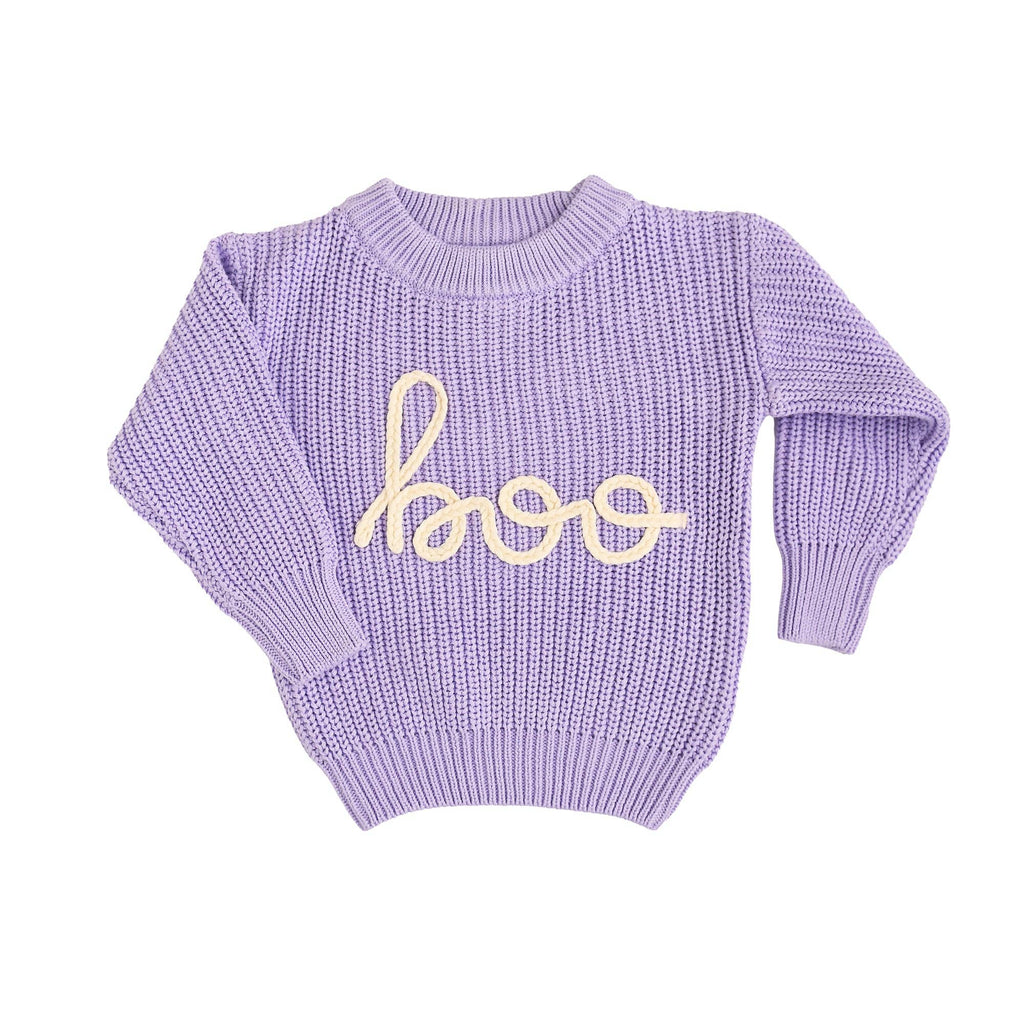 Boo Purple SWEATER