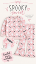 Bat and Ghost Trellis Halloween Flare Legging