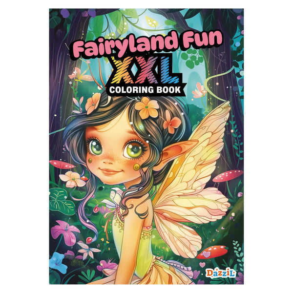 Fairyland Fun- Xxl Coloring Book