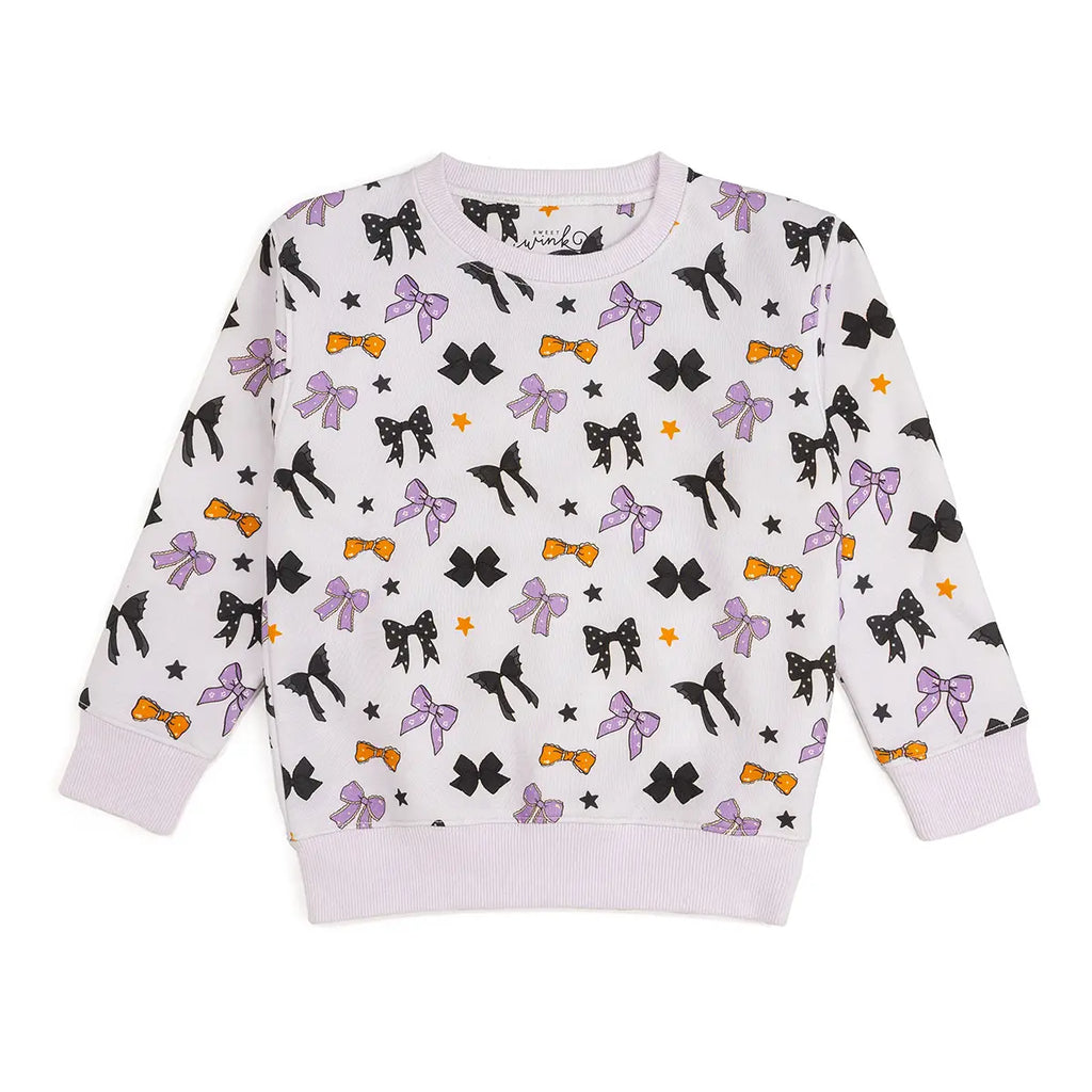 Spooky Bows Halloween Sweatshirt