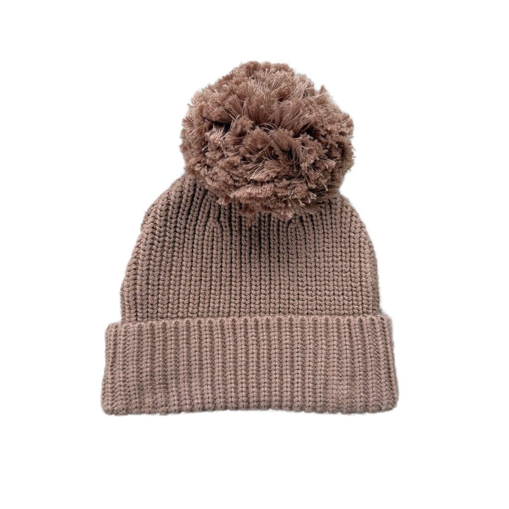 Knit Pom Hat -  Portabella