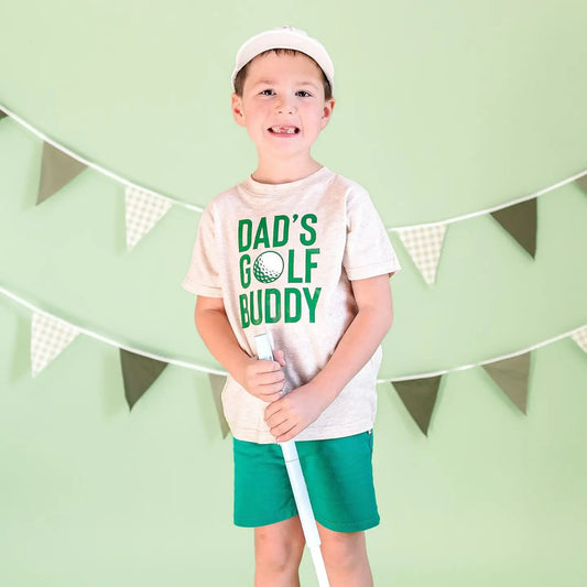 Dad's Golf Buddy Short Sleeve T-Shirt - Natural Heather