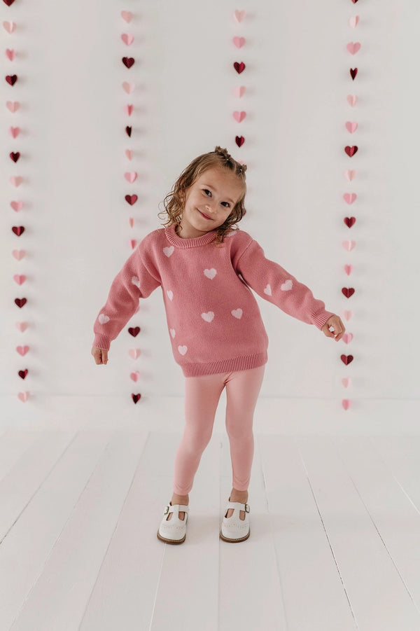 BASIC LEGGINGS - MELLOW ROSE