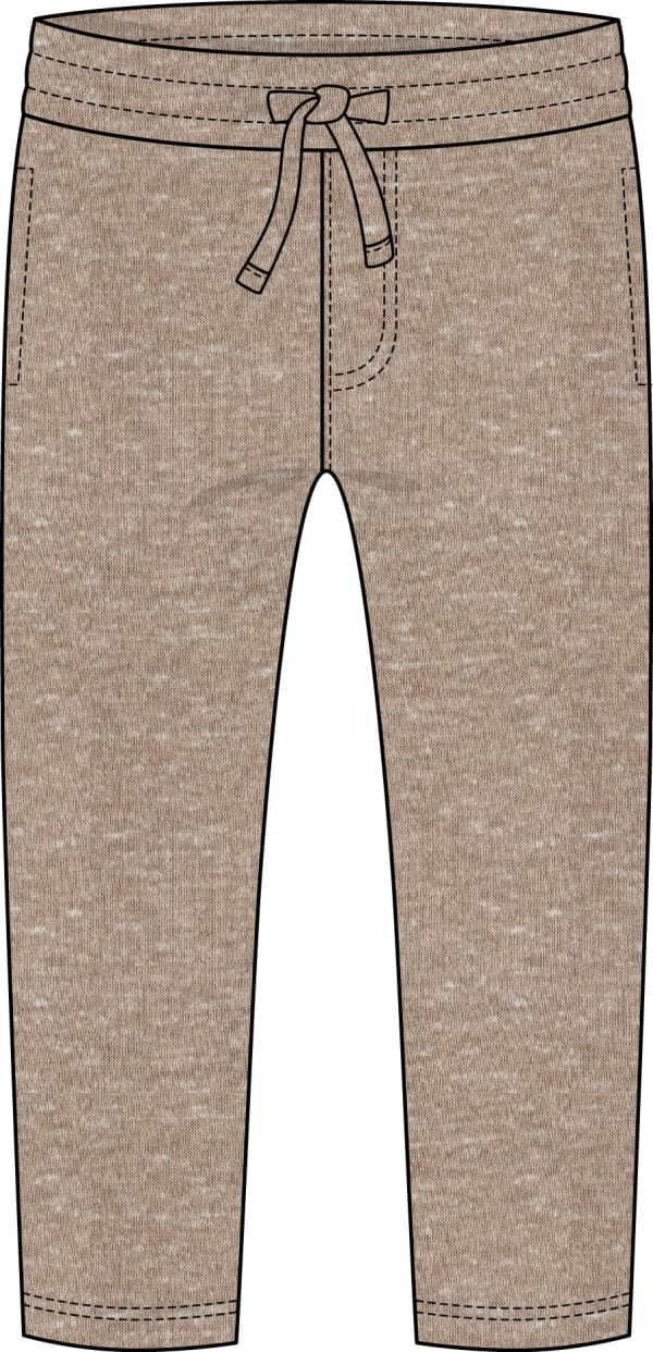 BOYS BASIC TERRY PANT - HBN