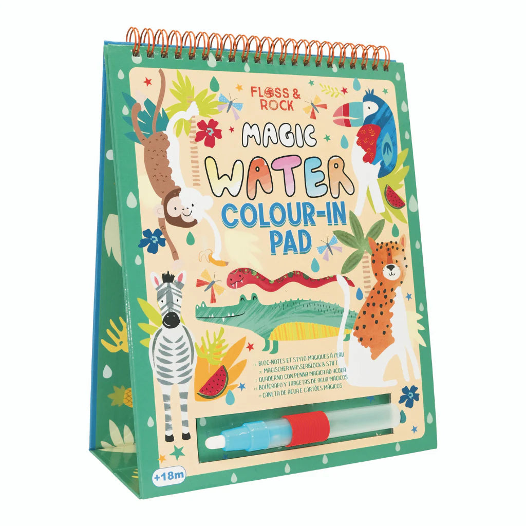 Magic Color Changing Watercard Easel and Pen - Jungle