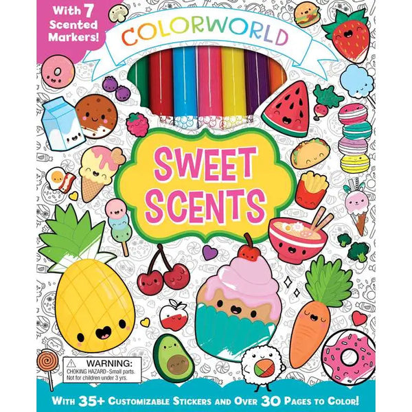 Colorworld: Sweet Scents By Editors of Silver Dolphin Books