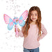 Fairy Butterfly LED Illuminating Bubble Wand Blower in Gift Box